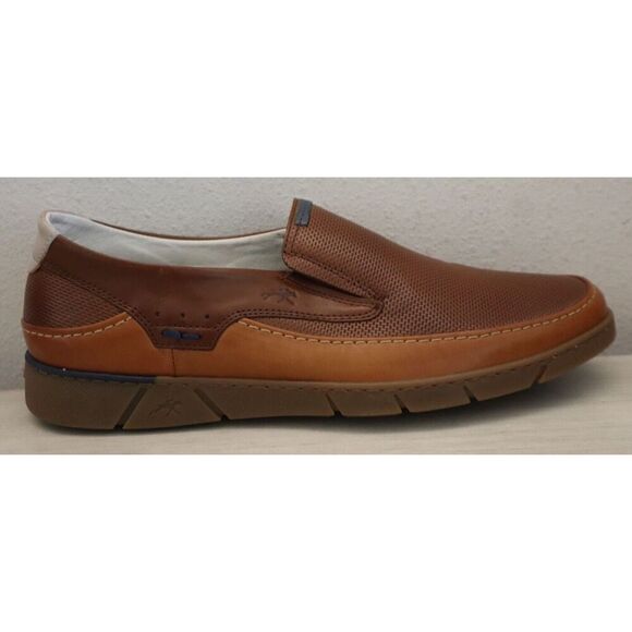Fluchos 41167 Men's Sz 43 US 10 Camel Brown Barry F1153 Slip-On Loafers - Picture 7 of 10